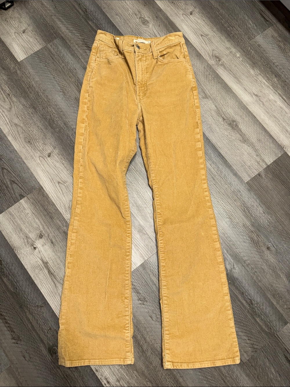Levi’s - Ribcage boot bootcut corduroy jeans denim pants bottoms